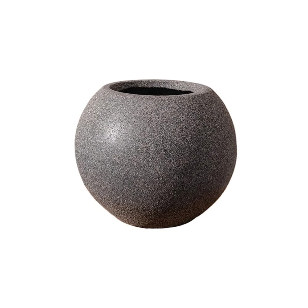 SDA287MZ Magnesium Clay Planter with Drainage Holes for Entrances Bedrooms and Gardens Multifunction