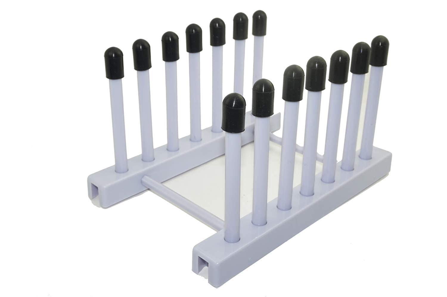 Supporto Per Vinili Con Top In Silicone - Tiene Fino A 6 LP, 30.5 E 17.8 Cm, Grigio, Antigraffio - Foto 3