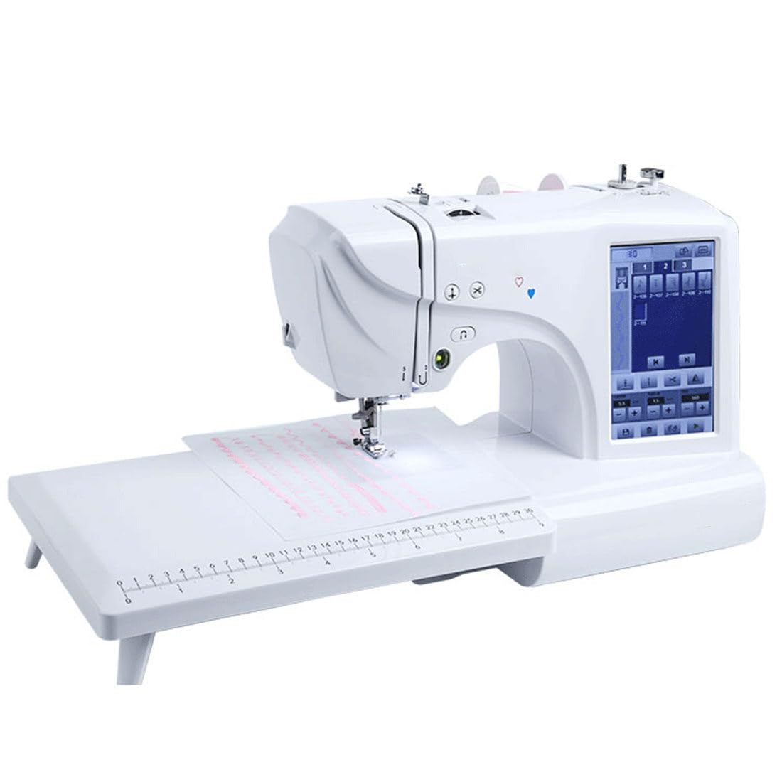 Macchina da Cucire Automatica per Ricamo, Macchina da Ricamo Elettrica Multifunzione, per Abbigliamento, Decorazioni per La Casa, Trapunte, Artigianato