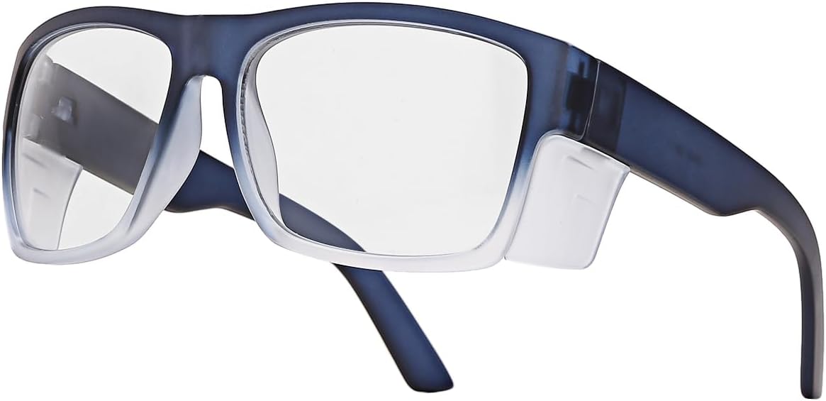 Photochromic Anti Bluelight UV400 Auto-Darkening Clear to Smoke Lens Transitional ANSI Z87.1 Safety SunglassesGlasses