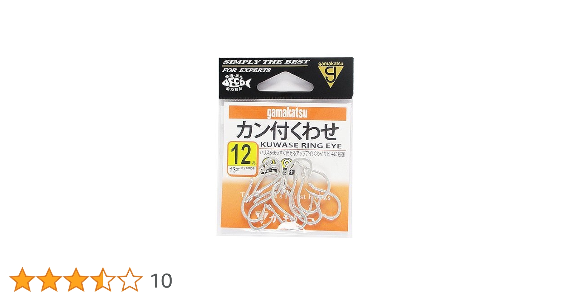 Amazon | がまかつ(Gamakatsu) カン付くわせ 銀 12号 66682
