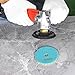 SDRTOP Air Wet Stone Polishers 4 Inch Pneumatic Water Grinders Air Powered Wet Sander with Rear Exhaust 5500 Rpm for Granite Marble Concrete Polishing