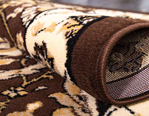 Tapete decorativo Unique Loom Brown Beige 245x245 cm miniatura 6