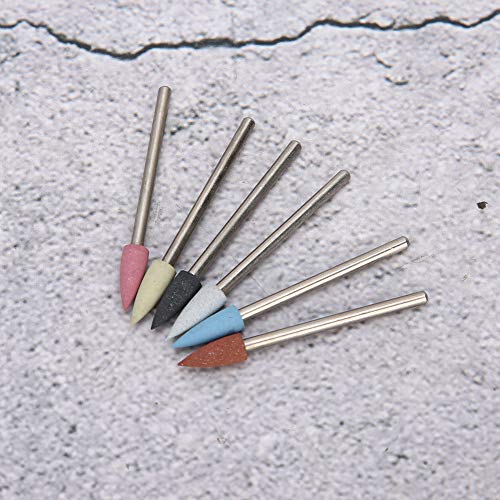 Set de 6 Puntas para Taladro de Uñas para Manicura y Pedicura miniatura 6