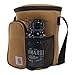Carhartt Insulated 10 Can Vertical Cooler + Water Bottle, Fully-Insulated Lunchbox with Included Water Bottle, Carhartt Brown