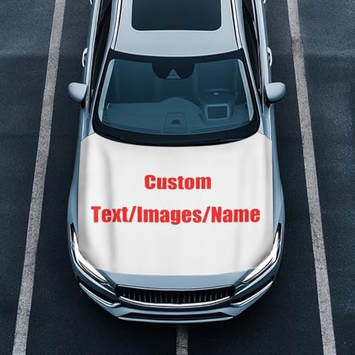 Image of Car Hood Cover,Waterproof Custom Car Hood Cover Protector Suitable Most Automotive Sedans Trucks Pickup Sports Cars,Car Accessories