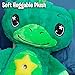 Ontel Star Belly Dream Lites, Stuffed Animal Night Light, Dreamy Green Dino - Projects Glowing Stars & Shapes in 6 Gentle Colors, As Seen on TV