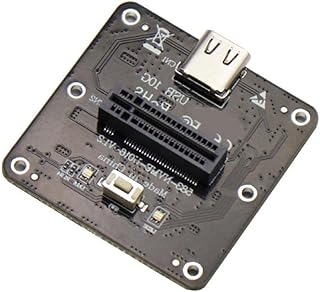 M.2 NVMe Solid Hard Disk Enclosure Adapter Card JMS583 NGFF Type-C USB3.1 Gen2 1000+Mb/s M.2 SSD Converter M.2 to Type-C USB3.1 Gen2 Adapter Board 10Gbps Laptop Desktops Computer