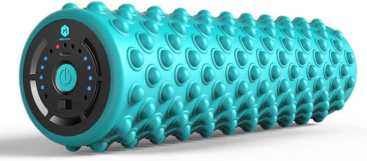 Aria Deojay Soft Foam Rollers for Physical Therapy - Collapsible Foam Roller for Back - Compact Muscle Roller for Muscles Deep Tissue - Electric Yoga Roller Foam - 30cm ×8cm