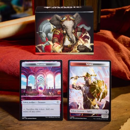 Image of Magic: The Gathering Secrets of Strixhaven Commander Deck - Lorehold Spirit (100-Card Deck, Deck Box + Accessories)