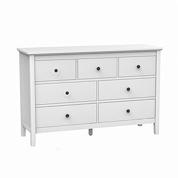 Amazon｜JOZZBY ホワイトドレッサー 7段引き出しドレッサー 寝室