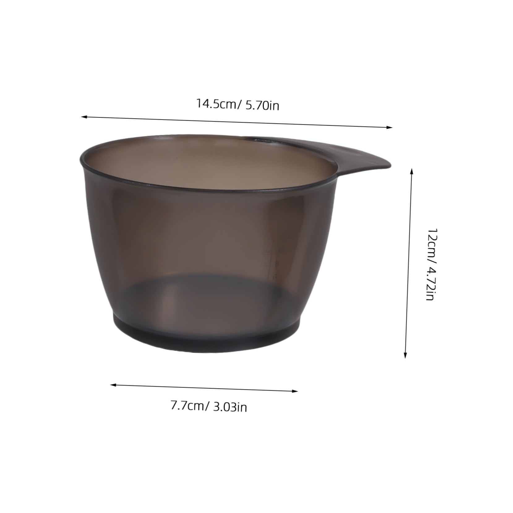 Bols Mélangeurs pour Coloration Capillaire 12 Pièces en Plastique
