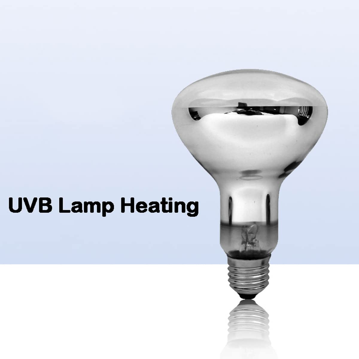 DOCIM Lampada di calore rettile UVB, luce del giorno Basking Spot Heat Bulb, lampada di riscaldamento rettile per rettili, anfibio, tartaruga, lucertola, drago barbuto,100W