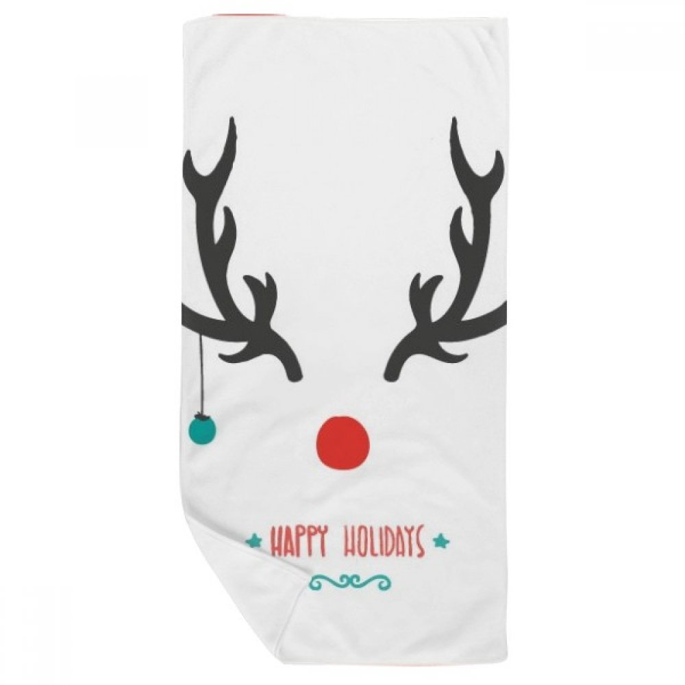 Serviette de bain Noël Antler, l'idée cadeau douce pour les fêtes