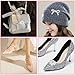 4 Pcs Rhinestone Shoe Clips for Women Dress Shoes, Fashion Brilliant Crystal Shoe Decor Heel Clip Decorative Bow Shoe Charms Detachable Buckles DIY Craft Wedding Party Accessories for Birthday New Year Gift for Mother