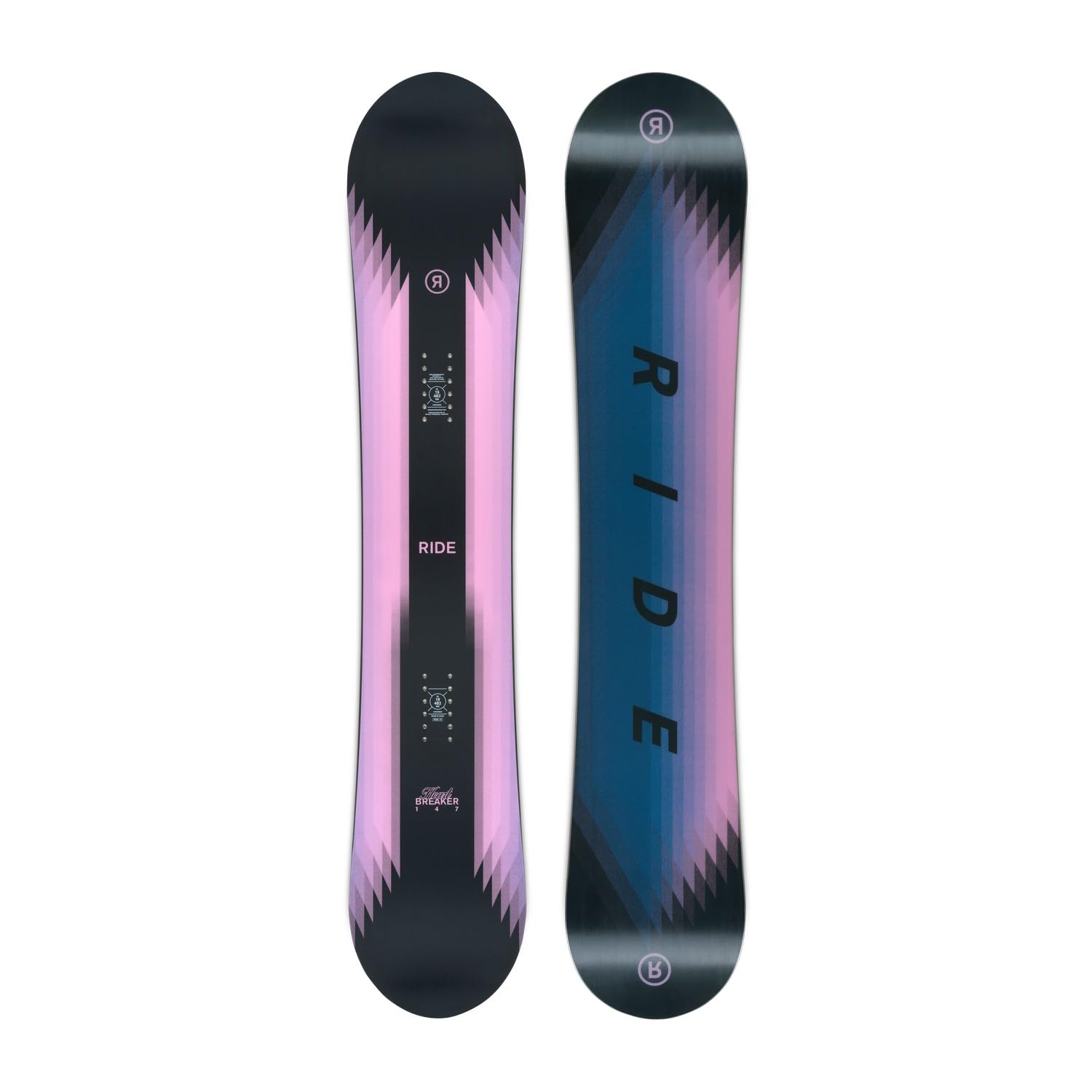 Ride - Tavola da snowboard Heartbreaker Freestyle da donna - misura 150 - nero