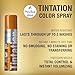 Red by Kiss Tintation Temporary Hair Color Spray, Instant Gray Root Touch Up Coverage, Water-Resistant & Smudge-Proof, Easy Wash Out, Barber & Hairline Touch-Up, Quick-Dry (Light Brown, 2.82 oz)