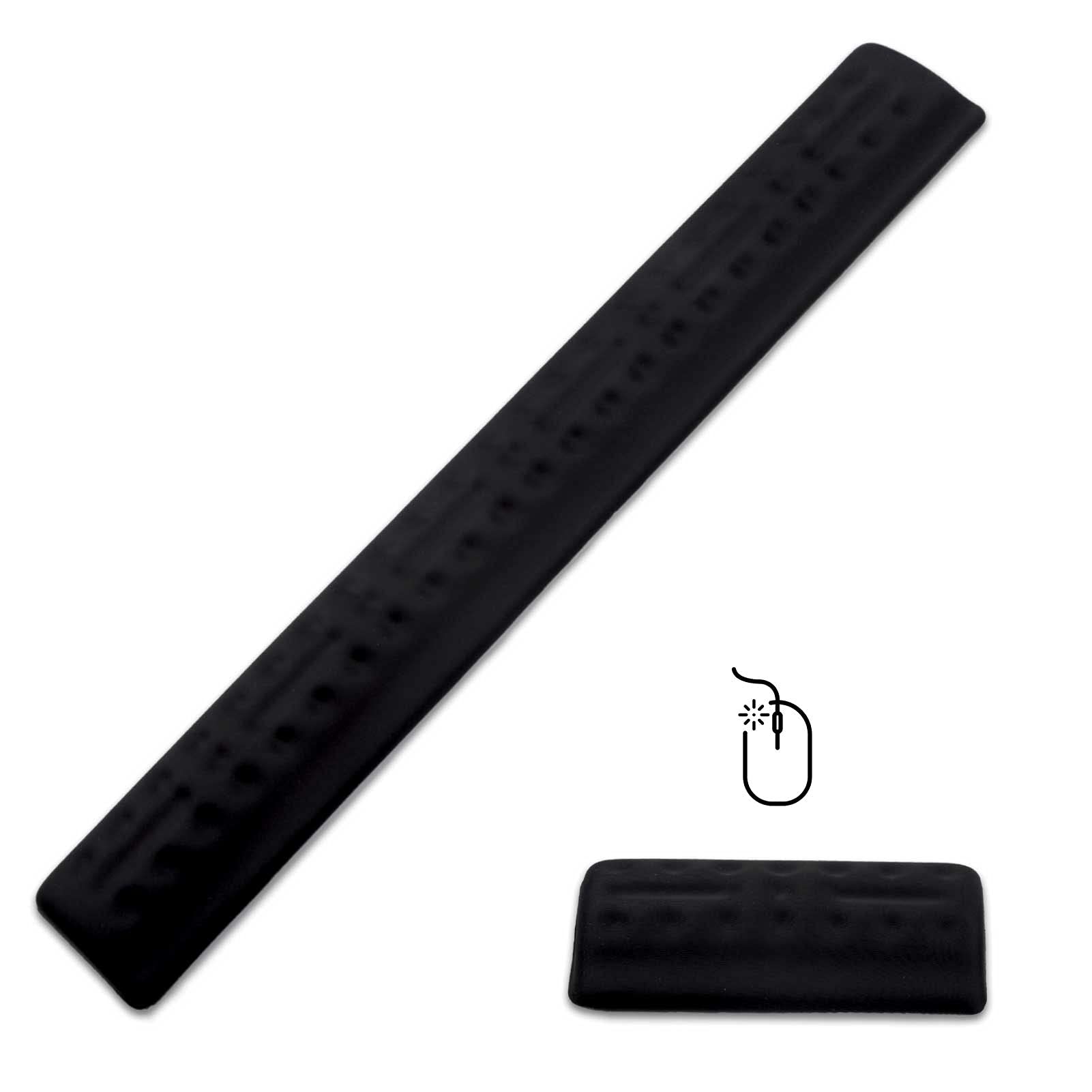 Gel Memory Foam Set Keyboard Wrist Rest Pad, Ergonomic Memory Foam Cushion Wrist Pad For Carpal Tunnel, Wrist Support Pad For Easy Typing Wrist Pain Relief