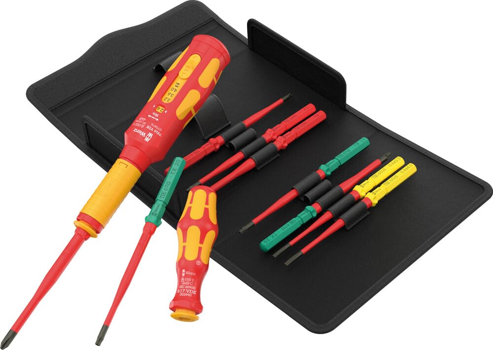 WERA Kraftform Kompakt 05006635001 VDE Safe-Torque Speed Control Cabinet Set Basic 2 11 Pieces