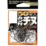 ささめ針(SASAME) 05VRT カン付チヌ(黒)徳用50本入 02