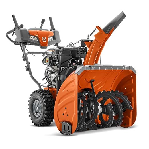 Husqvarna ST327, Husqvarna ST327, 27 in. 291cc Two-Stage Electric Start Gas Snow Blower with Power Steering