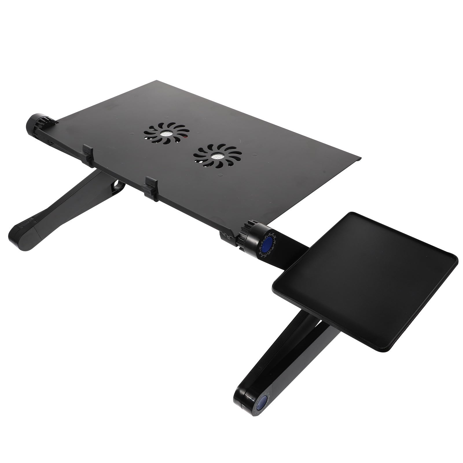 Garneck Supporto per Computer Portatile Regolabile in Altezza in Lega di Alluminio Design Ergonomico e Ventilatore per Vacanze Estive e Uso Desktop