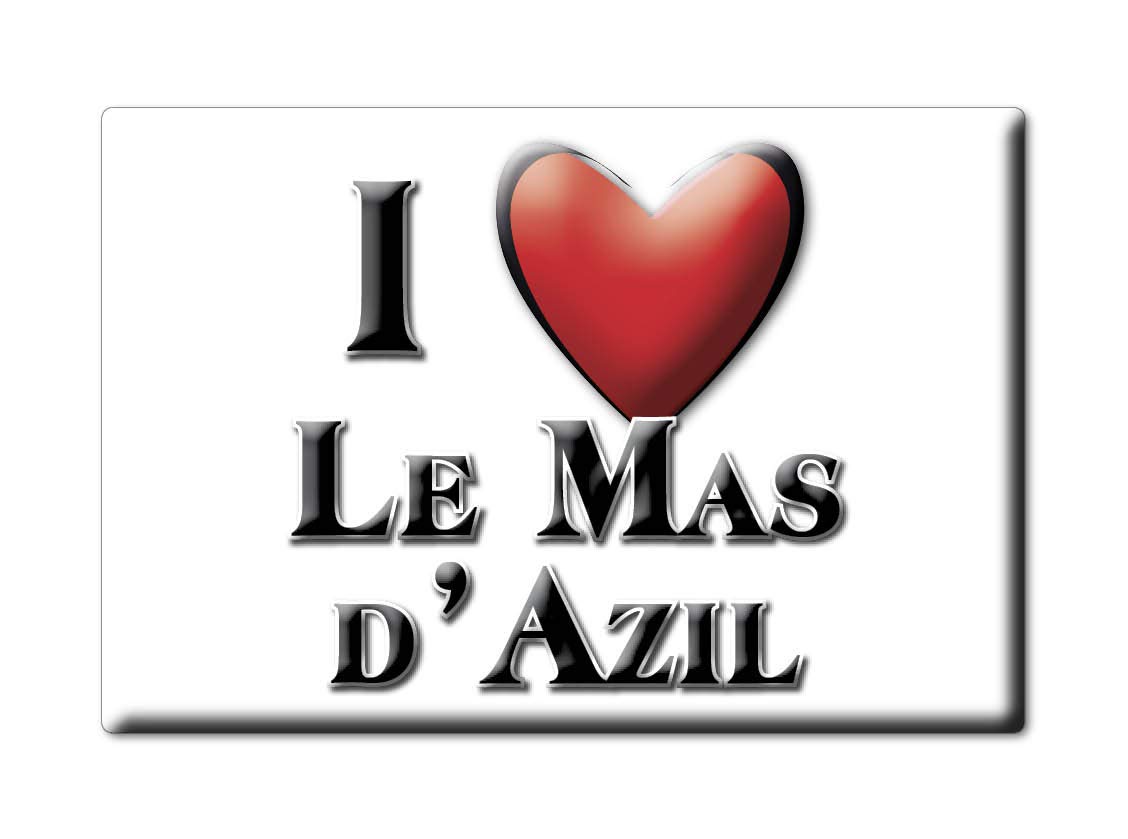 Enjoymagnets LE MAS D'AZIL (9) FRIDGE MAGNET FRANCE BRETAGNE SOUVENIR I LOVE GIFT PRESENT
