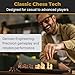 Millennium ChessGenius Pro Wood Edition M818 – Electronic Chess Board with Handcrafted Wooden Pieces & 2200 ELO Adaptive AI Coach, Magnetic Travel Design & HighSensity Pressure Sensors