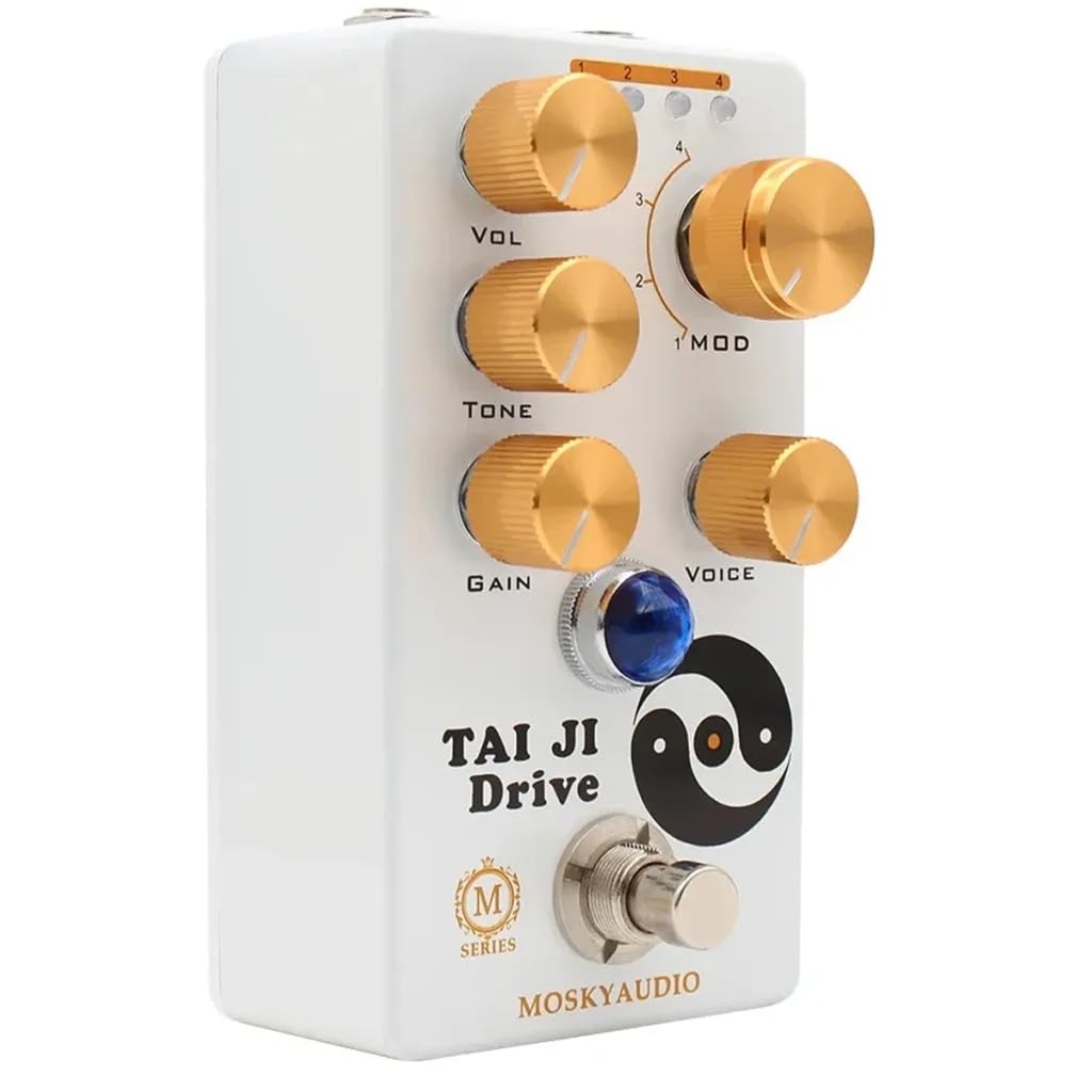 Mosky TAI JI - 4 mode "amp-in-a-box" Overdrive Pedal with true bypass