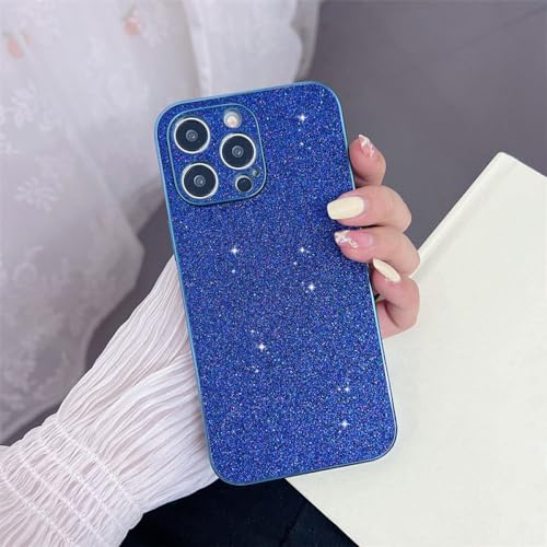 Étui iPhone 14 Plus paillettes étoiles antichoc en silicone souple LVTFCO
