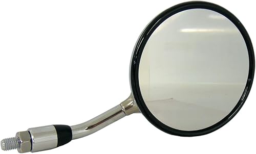Miniatura 2 de CRU Products Espejo de motocicleta, cromado, vista lateral, compatible con Honda Shadow 750 VT750 1998-2003, Ace, Spirit, Deluxe