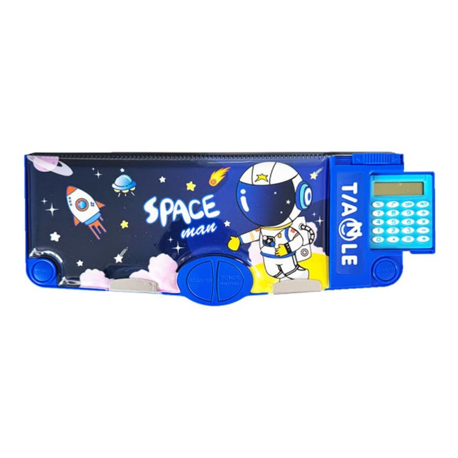 See full amazon price history chart for Parshya Multifunctional School Pencil Box with Calculator Cute Cartoon Stationary Compass for Boys Geometry Kids with Inbuilt Scissor Ruler Eraser & Sharpener Magnetic Box Best Gifts (Blue Space) Parshya Multifunctional School Pencil Box with Calculator Cute Cartoon Stationary Compass for Boys Geometry Kids with Inbuilt Scissor Ruler Eraser & Sharpener Magnetic Box Best Gifts (Blue Space) (B0DGF9PCYF) Amazon Price History, Amazon Price Tracker