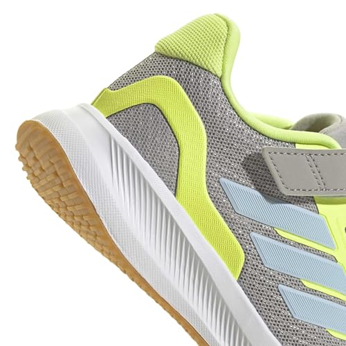 Image of adidas Kids' Marvel Run Falcon 5 Elastic Lace & Strap Shoe