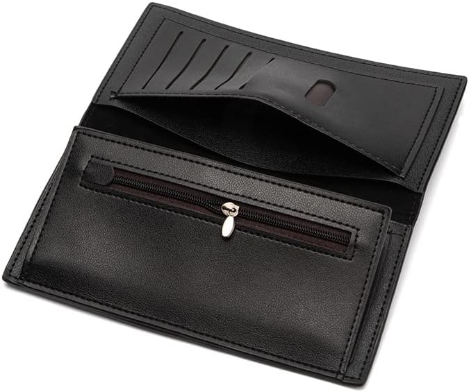 Long Business Leather Wallet for Men Multiple Card Slots Secure Coin Purse Gift Box (Crocodile pattern) - Image 2