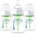 Dr. Brown's Options Wide Neck Bottle, 3 pack, clear, 5 oz