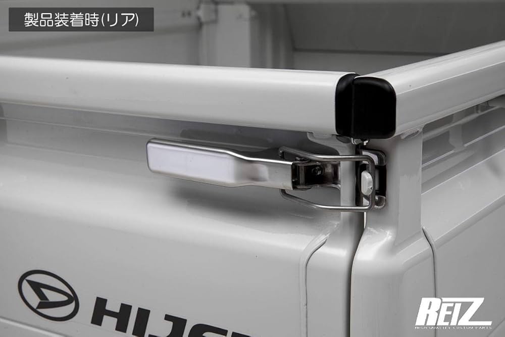 軽トラS510P S210P S200P S500P ハイゼット　3方アオリ美品 鏡面仕上げ メッキ調) 純正交換式 アオリハンドル ハイゼットトラック