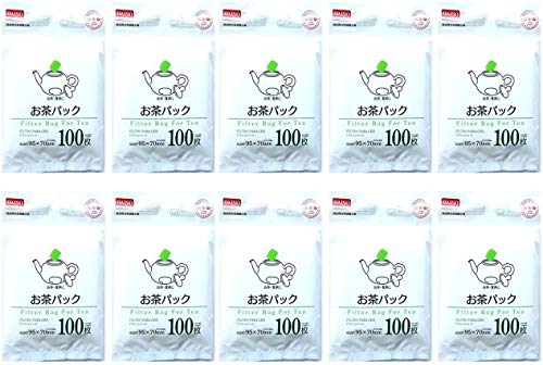 10x100pcs Disposable Filter Bags for Loose Tea