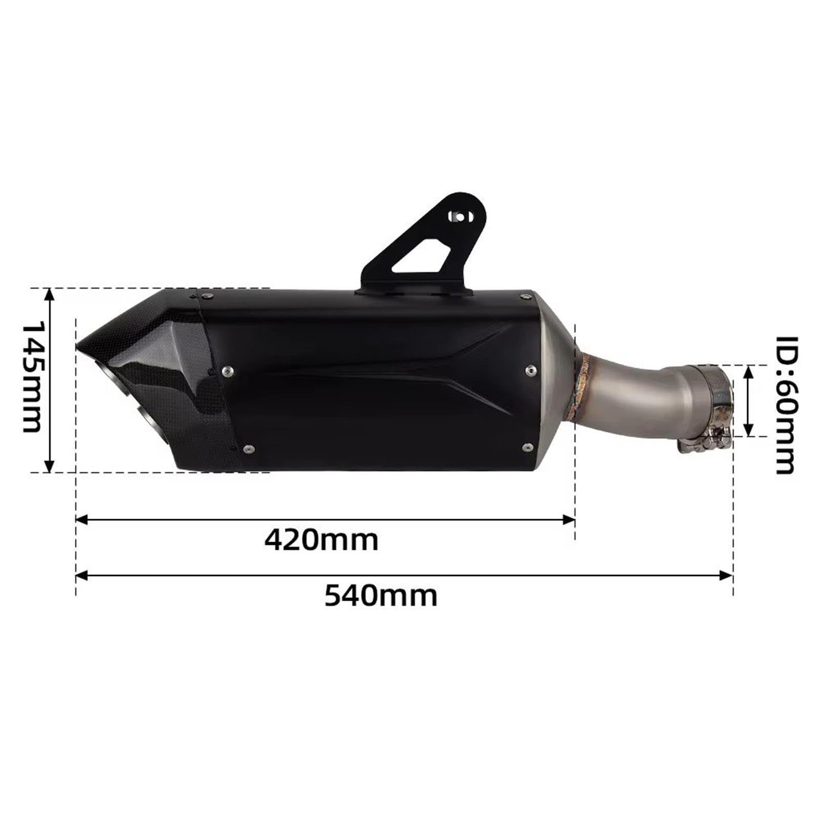 Para R1200GS Para R1200GSA Para R1250GS 13-26 Escape Motocicleta