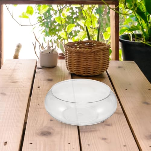 image for GANAZONO Clear Fish Bowl Vase Bubble Round Planter Terrarium Fish Bowl