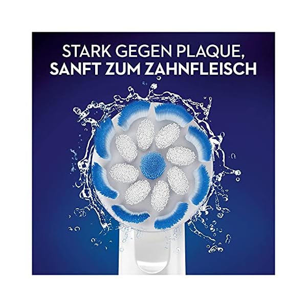 Oral-B Sensitive Clean Aufsteckbürsten & 3DWhite Aufsteckbürsten für elektrische Zahnbürste, 8 Stück, aufhellende… – Bild 5