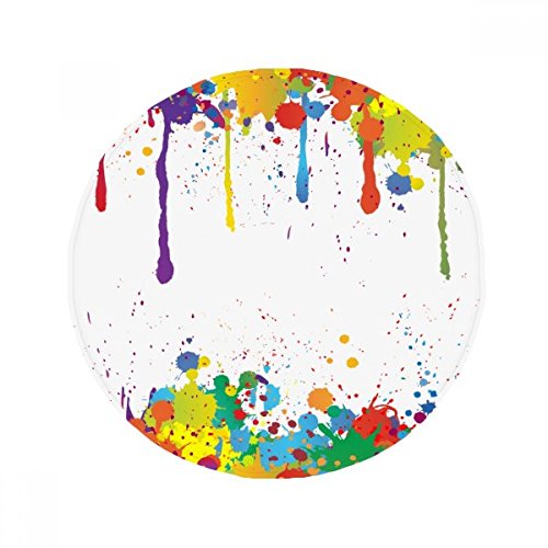 Tapis de sol rond graffiti multicolore, une idee cadeau originale - 2