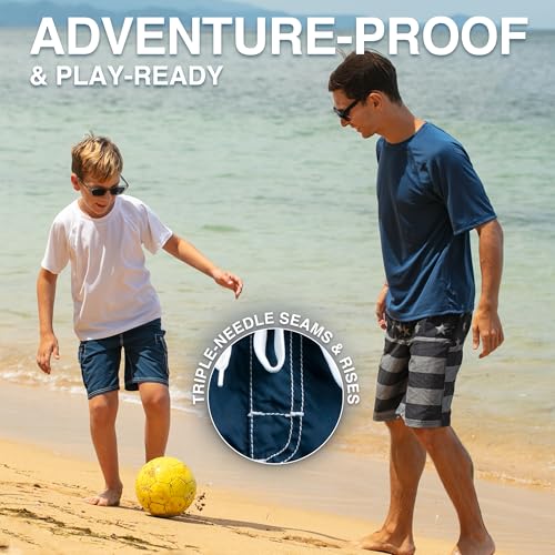 Image of Kanu Surf Boys' Paradise Floral Swim Trunk