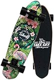 [page_title]-NMDD 27-Zoll-Skateboards Komplettes hochflexibles Cruiser-Board für Anfänger oder Profis mit hochfesten PU-Rädern (220 Pfund)