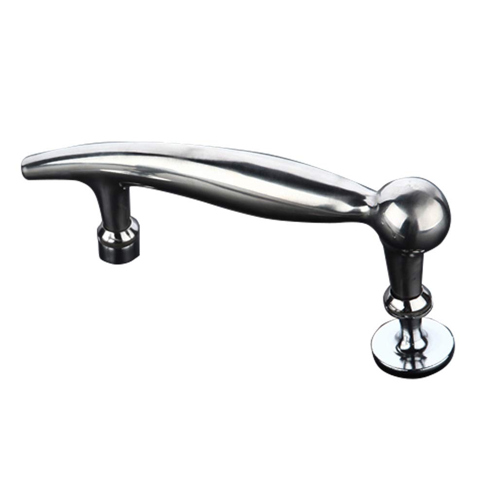 Mtadsbkfp One Color Centres Shower Door Handle, Stainless Steel Shower Door Handle Pull Push Towel Bar 145Mm Hole Centres Single Or 2-Pack(1 Pcs)