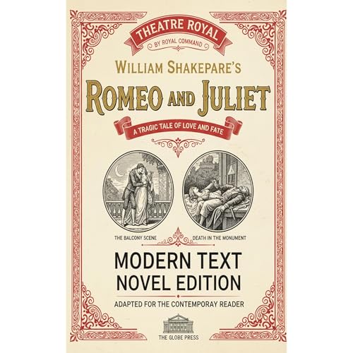 William Shakespeare's Romeo and Juliet: Modern Text/Novel Edition Audiolibro Por William Shakespeare arte de portada
