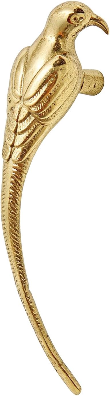 Modern Golden Magpies Shape Dresser Pull Stylish Metal Handle for Cabinets and Closets Replacement Knob Cabinet Knob