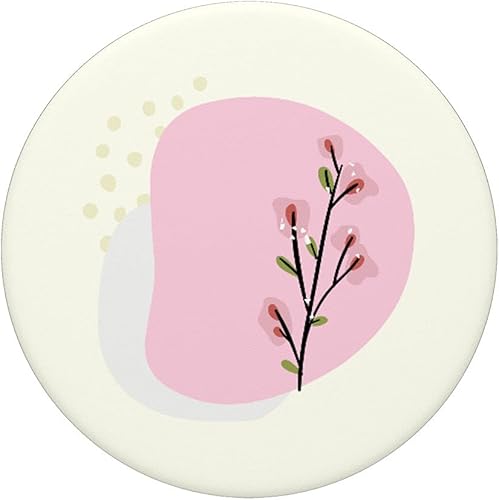 Miniatura 3 de PopSockets intercambiables con diseño de guisante dulce y flores románticas