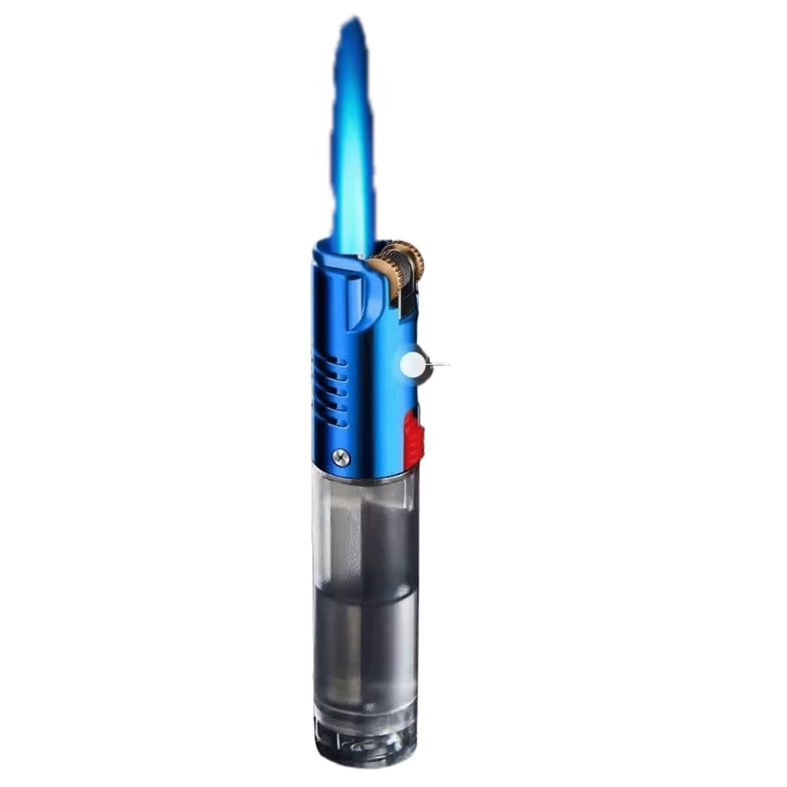 Amazon.com: Torch Blue Flame Lighter Transparent Visible Air