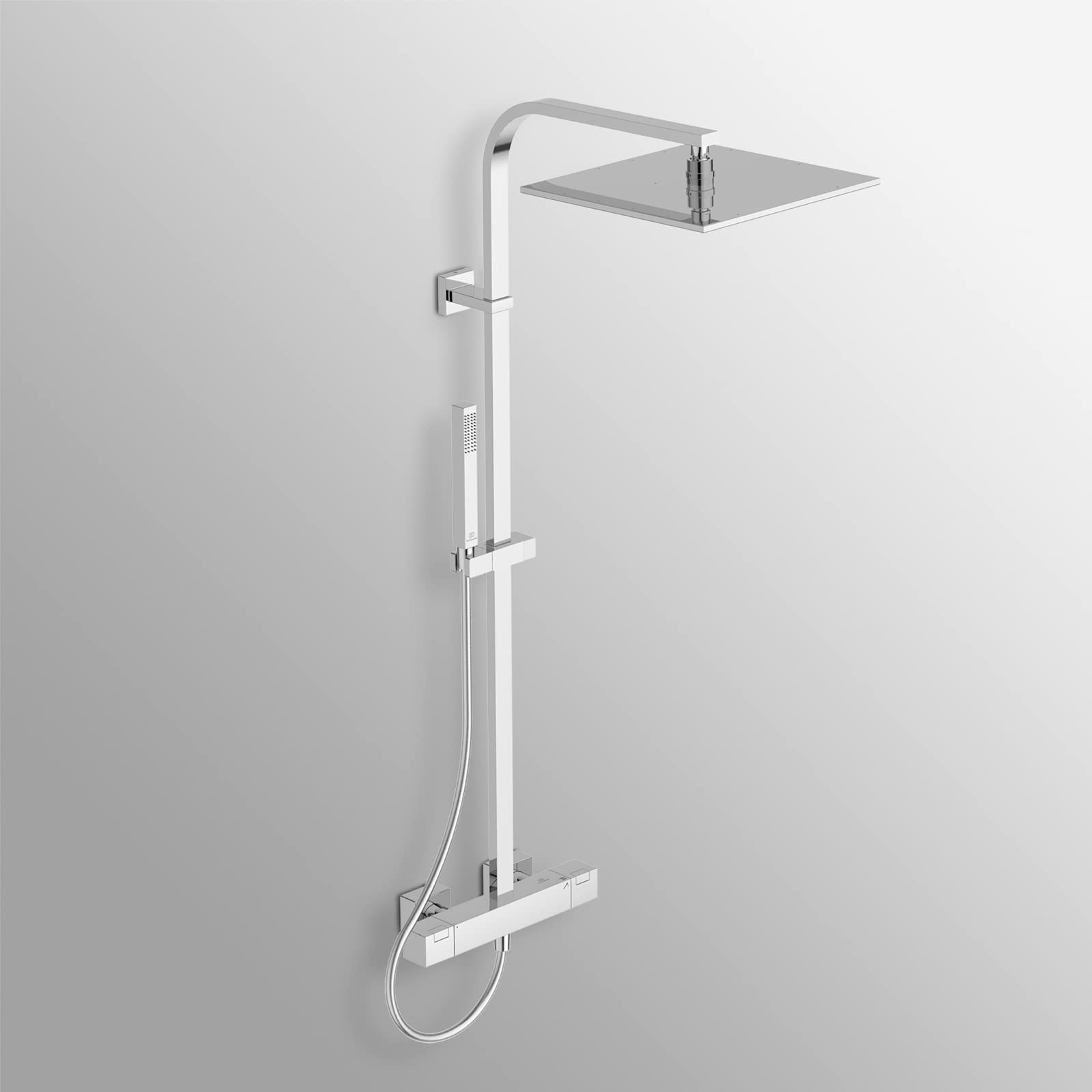 Ideal Standard - Ceratherm C100 Colonna doccia con termostatico esterno, Cromato