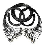 GHZHANG 350m400m450m500m 24 Kerne Outdoor-Patchkabel gepanzert 24C LC SC FC ST UPC SM TPU LSZH wasserdicht CPRI Jumper Glasfaser FTTH(450M TPU,ST-ST)